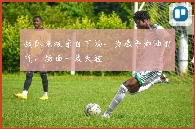 战队老板亲自下场，为选手加油打气，场面一度失控